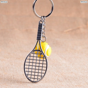 Tennis Racket Keychain