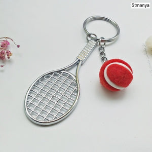 Tennis Racket Keychain