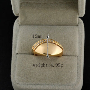 Rugby Ball Style Ring