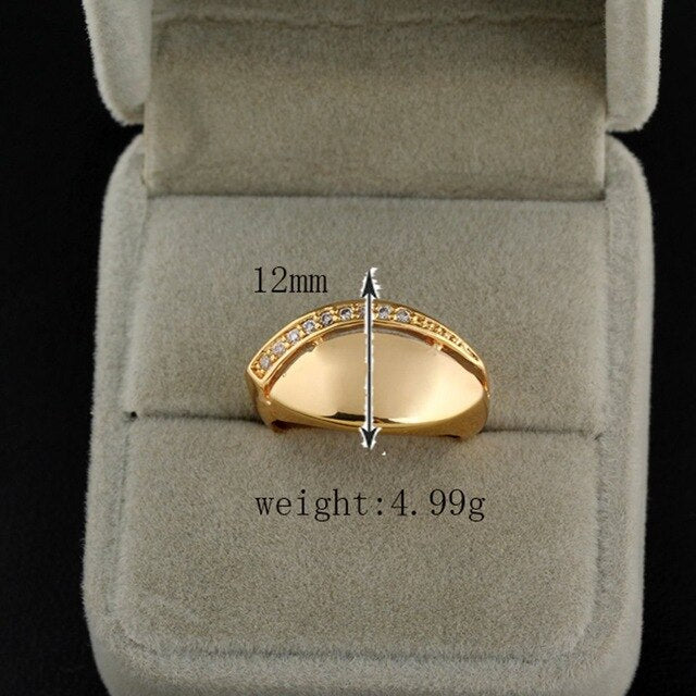 Rugby Ball Style Ring